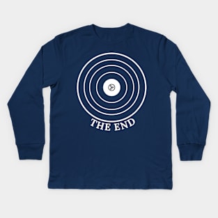 The End Archery Target Kids Long Sleeve T-Shirt